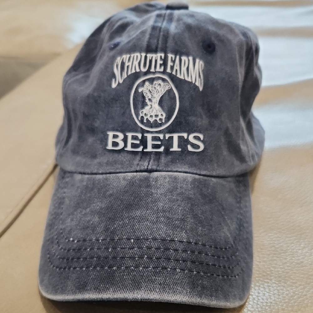 'Shrute Farms Beets' Blue Cap Unisex Adjustable